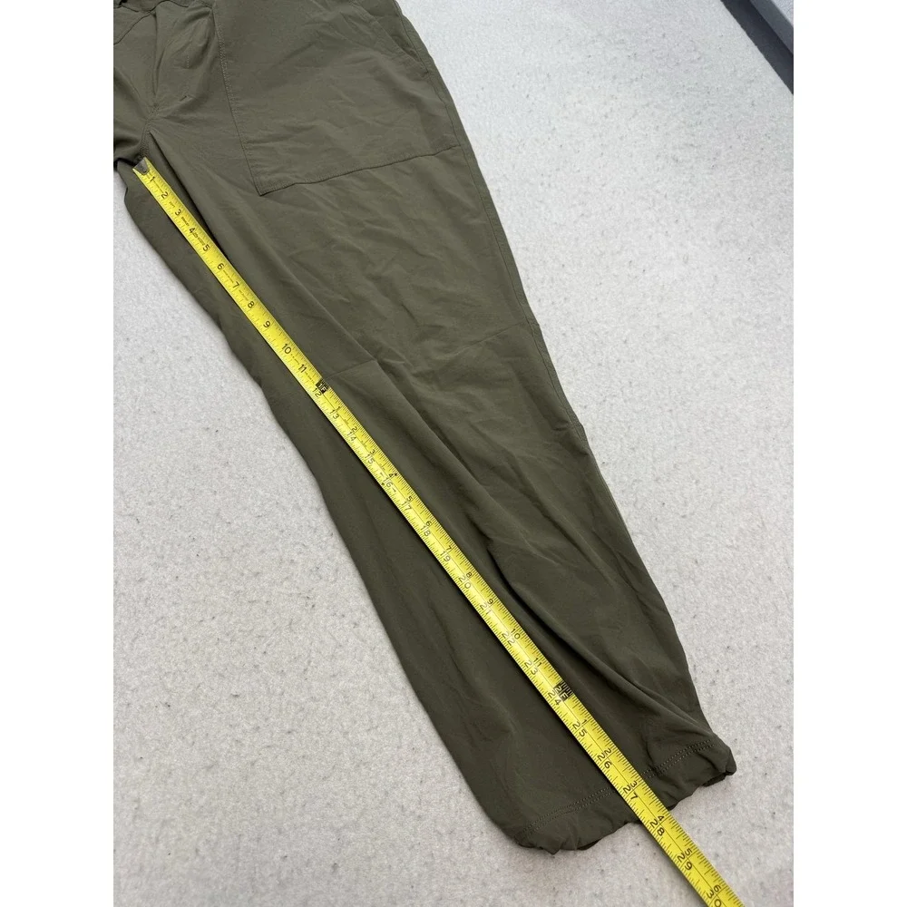 The North Face Pants Mens 38x28 Green Nylon Stretch Hiking Jogger Lightweight